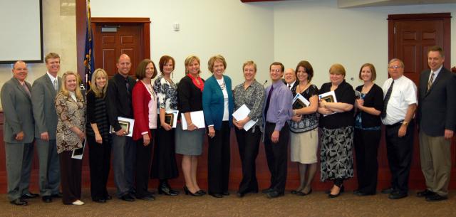 All Nebo Teachers of the Year for 2010 - 2011